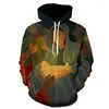 Herren Hoodies Weihnachten Großhandel Europa und Amerika Explosive Money Wear Rundkragen Easy Hooded Cap Hoodie Weihnachtsmann