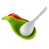 Table Mats 1pcs Silicone Spoon Insulation Mat Heat Resistant Placemat Tray Pad Drink Glass Kitchen Gadgets