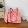 20% OFF bolsa 2023 bolsa da moda nova bolsa Lingge Cadeia Um ombro Xiangnan Compras Bolsa de Capacidade de Lixo