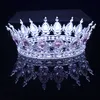 Tiaras Casamento vintage Rainha do rei Tiaras e coroas Acessórias de jóias de cabeças de cabeçote de noiva Mulheres DIADEM DIADEM CABELO DE CABE