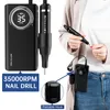 Nail Art Equipment 35000RPM Nail Drill Machine With HD LCD Display Rechargeable Nail Master For Manicure Portable Nail Drill Milling Machine 230220