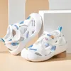 First Walkers Summer Air Mesh Mesh Sandals 1-4t Baby للجنسين أحذية غير رسمية مضادة للانزلاق ناعم ناعم أول مشاة الأطفال خفيفة الوزن 230220