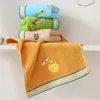 Cute Cotton Cartoon Towels Children Thick Absorbent Towel Baby Face Wash Towel Animal Embroidery Home Towels