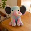 Urodzinowa impreza słonia wypchana lalka 25 cm Plush Animal Toy Dolls dla chłopców i dziewcząt wielkanocne przysługi świąteczne