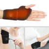 Andra massageföremål Electric Far Infrared Heat Weve Strace Stöd för artrit Smärta Relief Hand Tendinitis Wormwood Therapy Uppvärmd armband 230221