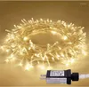 Strings Led Fairy Lights Copper Wire String 13m Holiday Lamp Garland voor kerstboom Wedding Party Decoratie EU/UK/US/AU -plug