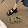 Sandals Wedges Shoes for Women Fashion Stretch Casual Slip on Platform Sport Sandalias De Mujer Soft Sole Outdoor Walking 230220