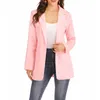 Women's Suits Blazers Femmes Blazers veste printemps et automne femme veste surdimensionné bureau à manches longues couleur unie manteau vêtements décontractés amples 230220