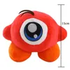 Cute Animation Star 15cm Kirby Plush Doll Toys Around Cartoon Bag Pendant Regali di festa E08