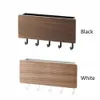 Hooks Rails Rack Storage Key Wooden Hanger Home Wall Vintage Hallway Space Saving Small Bedroom Door Back Decorative Room 230221