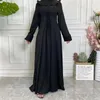 Abbigliamento etnico Ultimo abito di alta qualità per le donne musulmane Robe Femme Hiver Fashion Bellissimi gruppi musulmani