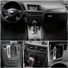 Car Stickers Carstyling 3D/5D Carbon Fiber Interior Center Console Color Change Molding Sticker Decals For Q5 2010 Drop Delivery Mob Dh3Gj