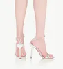 Famous Design Design Ice Sandal Torthle Wedge Wedge Aquzura Salto alto Sandals Party Walking Wedding Bombas 34-43