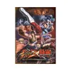 Metal Tin Sign Japanese Classic Fighting Action Game Video Game Retro Poster Wall Decor House Home Room Decorative Wall Art Personlig dekor Storlek 30x20cm W02