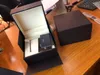 Luksusowy zegarek prezentowa obserwacja pudełka drewniana papier materiał zielony mała manualna karta szafirowa Wodoodporna opcja płatności