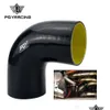 Colliers de serrage Pqy 3 76Mm Coude à 90 degrés Sile Pipe Turbo Intake Bleu Jaune / Noir Pqysh9030Qy Drop Delivery Mobiles Motos Part Dhwca