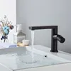 Bathroom Sink Faucets Single And Cold Faucet Black/gold Washbasin