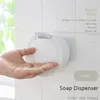 Opslagflessen 1 pc's duwen ABS wandmontage Sensor Soap Dispenser Hands Free Wash Machine 350 ml Liquid -dispensers