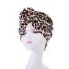 Haarschmuck Mode Elegant Leopard Schal Hut Winter Flanell Donut New Warm Mond Turban Motorhaube Muslimische Frauen Hijab Caps