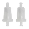 Alle terreinwielen 2/5 PCS Motorfiets benzine gasbrandstof benzineoliefilter voor bromfietscooter 9mm buis Dirt Bike ATV Go Kart