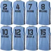 Maillot de basket-ball imprimé homme enfants Desmond Bane 22 Jaren Jackson Jr 13 Steven Adams 4 John Konchar 46 Luke Kennard 10 Ja Morant 12 Dillon Brooks 24 Numéro de nom personnalisé