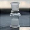 Rookpijpen Nieuwe glazen adapter Fit Oil Rigs Bong Hookahs 14 mm mannelijk tot 18 mm vrouwelijke adapters drop levering home tuin huishouden Sunded Dh7f2