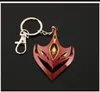 キーチェーンゲームGenshin Impact Cosplay Tartaglia Mask Alloy Key Chain Pendant Gift Prop Miri22