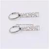 Charms 10Pcs 20 5Mm Wholesell Acero inoxidable Letras de alta calidad Colgante Diy Collar Pendientes Pulseras Unfading 2 colores Dr Dhw6D