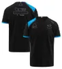 2022夏の新しいフォーミュラ1 TシャツF1チームレーシングドライバーNo. 31およびNo. 10レースTシャツメンズアウトドアスポーツ半袖Tシャツ