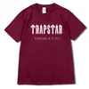 camisas trapstar de grife camisetas de verão superdimensionadas camisetas casuais masculinas femininas com estampa de letras mangas curtas várias cores trapstar roupas masculinas