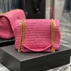 7a lafite grass niki bag Женщины дизайнерские подставки с поглощенными мешками с крови цепь кожа на плече