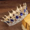 Tiaras Casamento vintage Rainha do rei Tiaras e coroas Acessórias de jóias de cabeças de cabeçote de noiva Mulheres DIADEM DIADEM CABELO DE CABE