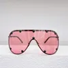 Funky Sunglasses Designers For Men and Women Summer 1043 Style AntiUltraviolet Retro Eyewear Plate Frameless Glasses Random Box5246740