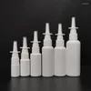 Storage Bottles Direct Spray Bottle White PET Empty Fine Nasal Mist Plastic Cosmetic Nose