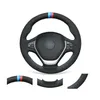 DIY Custom Soft Black Suede Wheel Cover for BMW 3 Series F30 F34 F33287Q