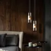 Noordse creatieve vergulde glazen ontwerper hanglampen luxe post moderne slaapkamer bed lighibele lichte kunstbar restaurant glas hangende lamp led