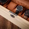 Uhrenboxen, Massivholz-Multipositionsbox, exquisite hochwertige Eschenarmband-Aufbewahrungsanzeige, bietet Platz für 5 Uhren