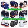 2022-23 Reverse Retro Hockey Jerseys NOAH DOBSON ISlANDERS ANTHONY BEAUViLLiER OlIVER WAHlstrom Johnny Boychuk Custom Stitched jersey
