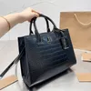 Taschen Totes Handtasche Designertasche Damen Klassisch Nachahmung Marke Nähte Steinmuster Große Kapazität Umhängetasche Vielseitig Pendler Party