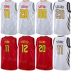 Man Kids Printed Basketball Trae Young Jersey 11 DeAndre Hunter 12 John Collins 20 Bogdan Bogdanovic 13 Garrison Mathews 25 Bruno Fernando 24 Saddiq Bey 41 zarobił