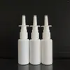 Bouteilles de stockage Bouteille de pulvérisation directe PET blanc Vide Fine brume nasale Nez cosmétique en plastique