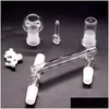 Smoking Pipes 7 Style Glass Drop Down Adapters For Bong Hookahs 3 Joint Reclaim Ash Catcher Adapter 14Mm Or 18Mm With Keck Clip Bong Dhsw0