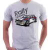 Men's T-Shirts Summer Cotton Men T Shirt Rally Legend Lancia Delta Integrale Car Print TShirt Short Sleeve Large Size Tee Women Oversized Top Z0221