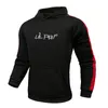 Heren Hoodies Sweatshirts Gym Dunne hoodie Lange mouw en Face Cover Shirt Sport Stitching Casual Large Split Mask Swe