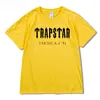 camisas trapstar de grife camisetas de verão superdimensionadas camisetas casuais masculinas femininas com estampa de letras mangas curtas várias cores trapstar roupas masculinas