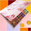 Eye Shadow 99 Colors Eyeshadow Palette Holographic Fluorescent Shiny Matte Glitter Pigment Pallete Eyes Makeup Drop Delivery Health B Dhikq