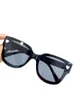 Новый дизайн моды кошачий глаз солнцезащитные очки 0357s ацетатная рама простые и популярные стиль универсальный наружный UV400 защитные очки