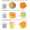 Fruit Vegetable Tools Manual Cutter Slicer Kitchen Roller Gadgets Tool Chopper Round Graters Potato Carrot Cheese Shredder 230221