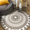 Carpet Simple Modern Round Living Room Decoration Sofa Coffee Table Mat Teenager Rug Home Bedroom Decor Fur Rugs 230221