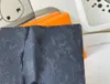Portafogli stilista borsa di lusso pochette da uomo in pelle da donna Portamonete monogrammi di alta qualità Porta carte Damier Graphite Pixel scatola originale sacchetto per la polvere